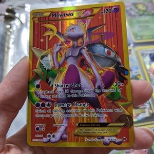 🚫SOLD🆕SECRET RARE Mewtwo EX FULL ART HOLOGRAPHIC